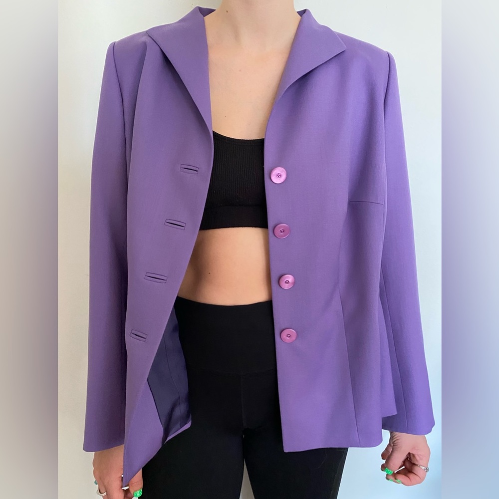 Vintage Algo Purple Blazer